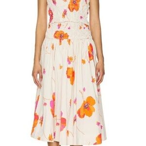 Free People Carino skirt set - top & skirt - floral